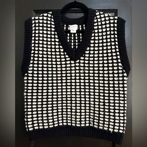 Anthropologie V-Neck Sweater Vest Size XS